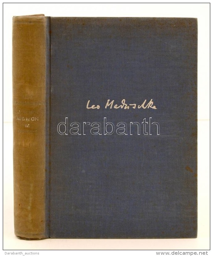 Maduschka, Leo: Junger Mensch Im Gebirg. M&uuml;nchen, 1936, Gesellschaft Alpiner B&uuml;cherfreunde. Kicsit Kopott... - Unclassified