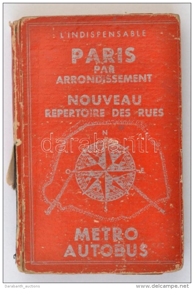 R&eacute;pertoire Des Rues De Paris Avec Indication De La Plus Procjhe Station Du M&eacute;tro. Repertory Of... - Zonder Classificatie