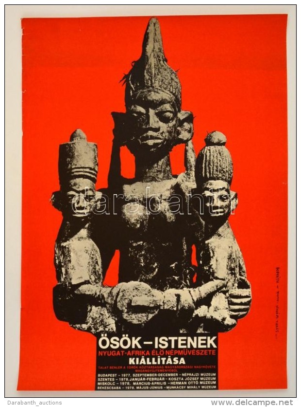 1977 Ås&ouml;k-istenek Nyugat-Afrika &eacute;lÅ‘ N&eacute;pmÅ±v&eacute;szete Ki&aacute;ll&iacute;t&aacute;s... - Other & Unclassified