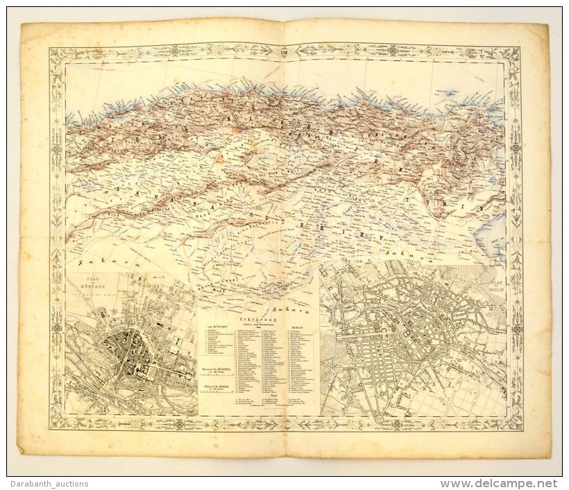 Cca 1845-1847 Joseph Scheda (1815-1888): M&uuml;nchen &eacute;s Berlin, &eacute;s &Eacute;szak Afrika... - Andere & Zonder Classificatie