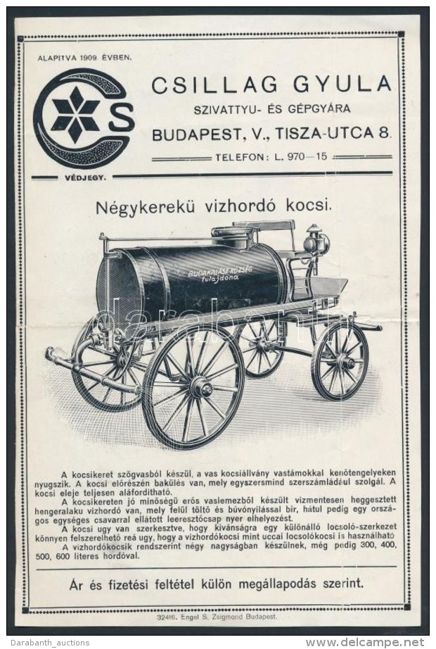 Magyar M&eacute;rleg &eacute;s G&eacute;pgy&aacute;r R&eacute;szv&eacute;nyt&aacute;rsas&aacute;g, Csillag Gyula... - Reclame