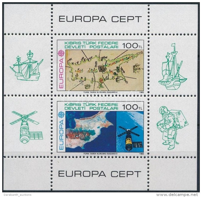 ** 1983 Europa CEPT: Az Emberi Elme Nagy Alkot&aacute;sai Blokk Mi 4 - Other & Unclassified