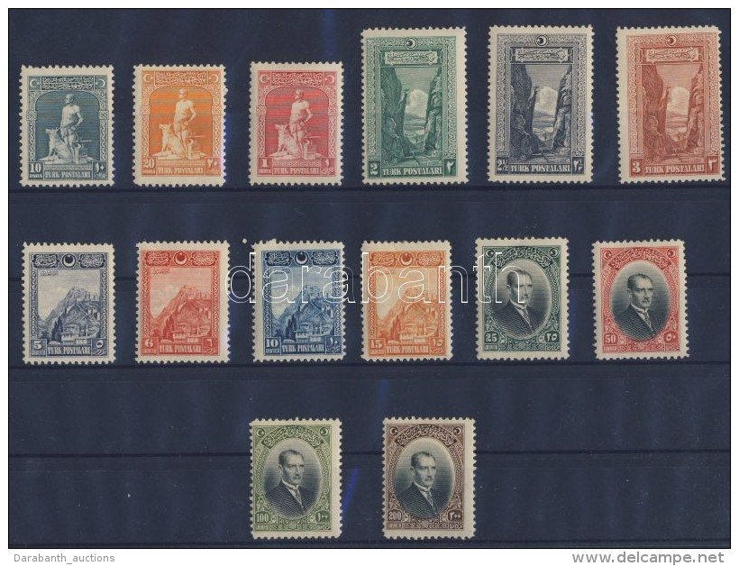 * 1926 Forgalmi / Definitive Mi 843-856 - Andere & Zonder Classificatie