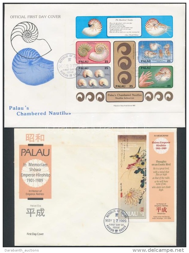 1988-1989 11 Db FDC Sorokkal, Blokkokkal (rozsdafoltok / Stain) - Other & Unclassified