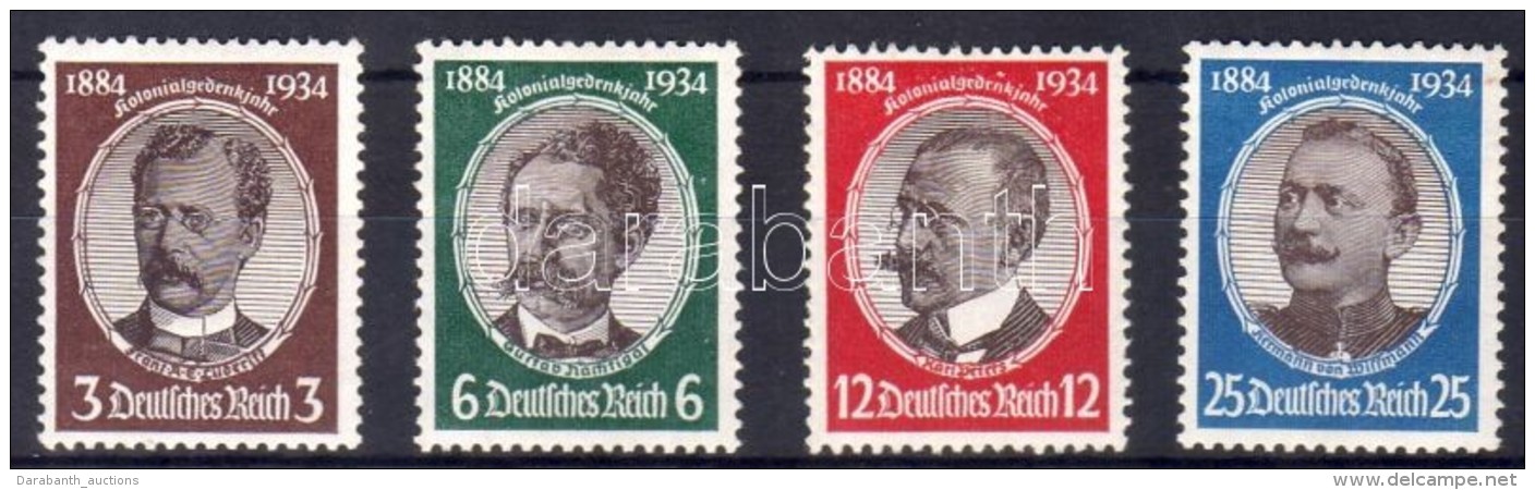 ** 1934 Gyarmatkutat&oacute;k Mi 540-543 (Mi EUR 190.-) - Andere & Zonder Classificatie