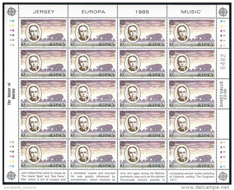 ** 1985 Europa CEPT: Zene &eacute;ve Kis&iacute;v Sor Mi 347-349 - Andere & Zonder Classificatie