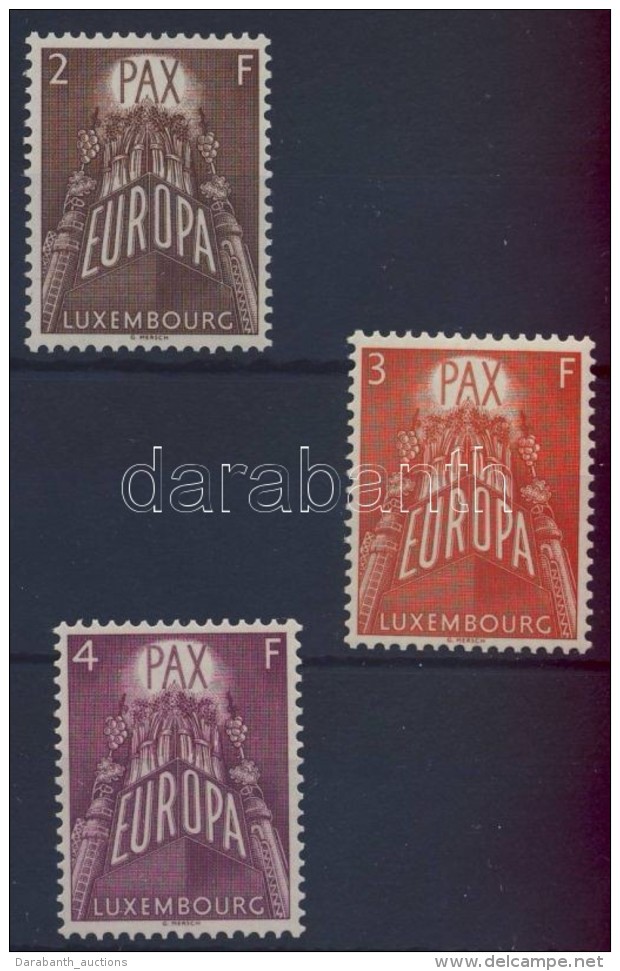 ** 1957 Europa CEPT Mi 572-574 - Andere & Zonder Classificatie