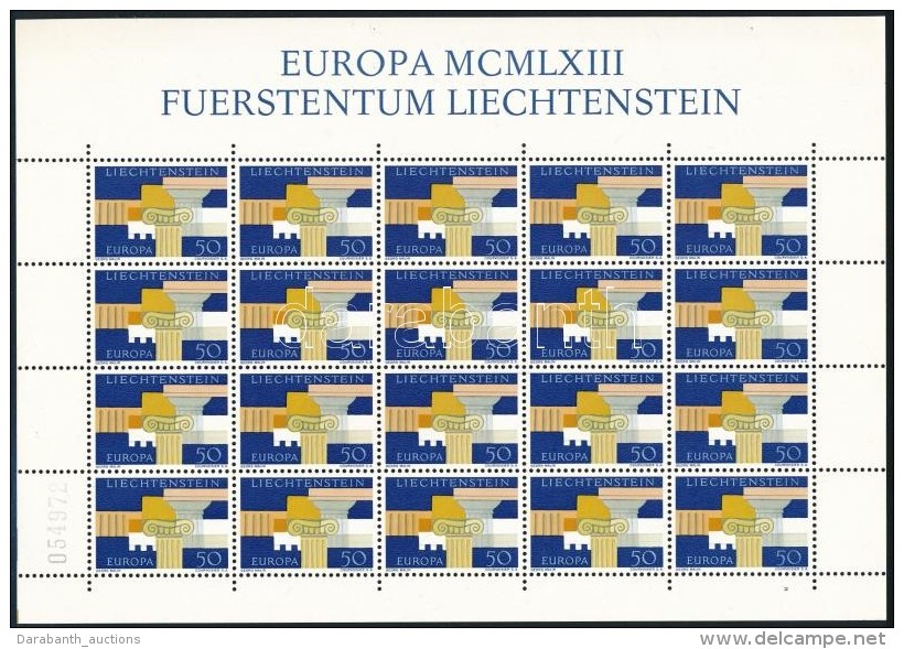 ** 1963 Europa CEPT Kis&iacute;v Mi 431 - Andere & Zonder Classificatie