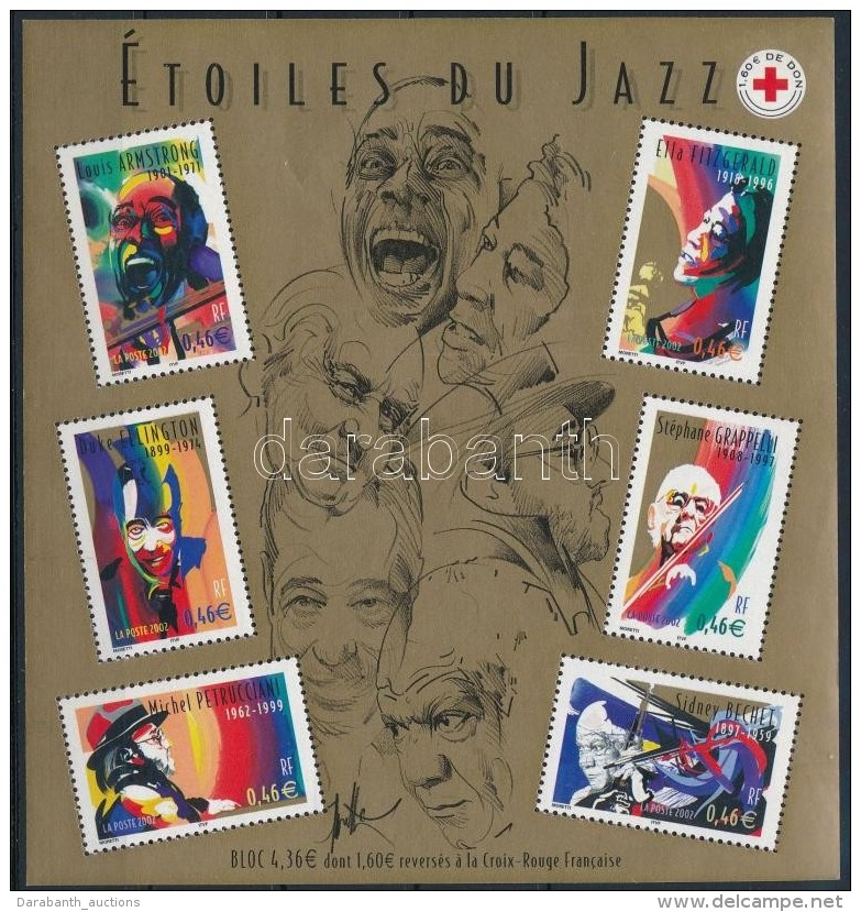 ** 2002 Jazz Zen&eacute;szek Blokk Mi 29 - Autres & Non Classés