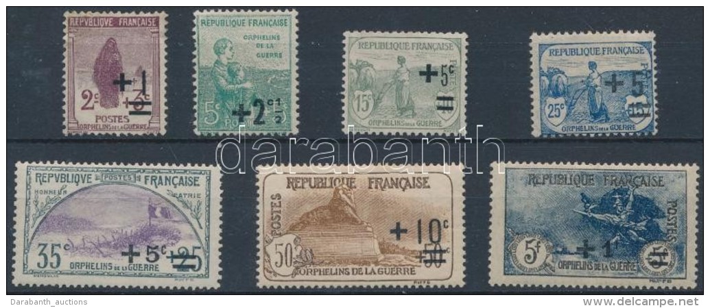 * 1922 Mi 144-149, 151 (Mi EUR 165,-) - Andere & Zonder Classificatie