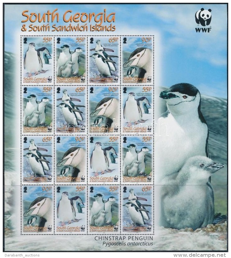 ** 2008 WWF Pingvinek Kis&iacute;v Mi 454-457 - Autres & Non Classés