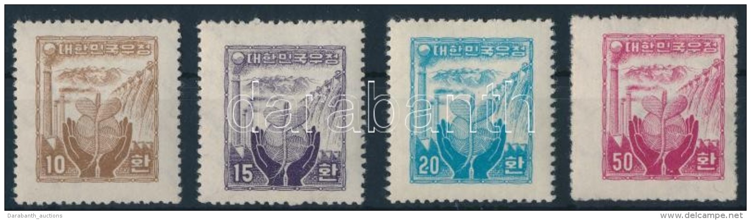 ** 1955 Mi 186-189 - Other & Unclassified