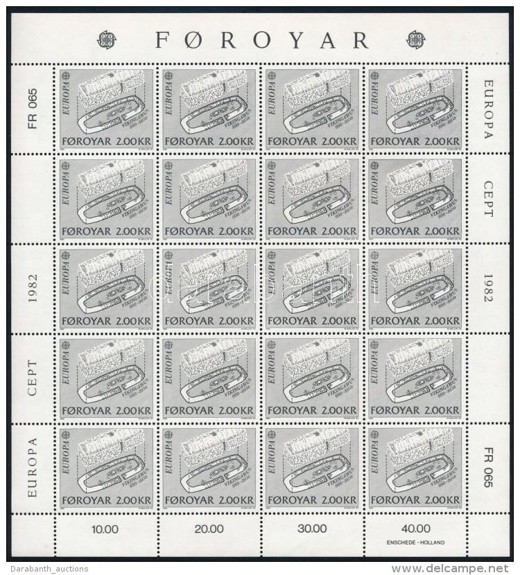 ** 1982 Europa CEPT: T&ouml;rt&eacute;nelmi Esem&eacute;nyek Kis&iacute;v Sor Mi 70-71 - Autres & Non Classés