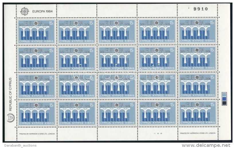 ** 1984 Europa CEPT: Konferancia Kis&iacute;v Sor Mi 611-612 - Andere & Zonder Classificatie