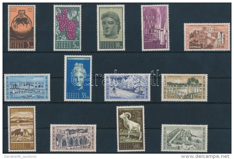 ** 1962 Idegenforgalom Sor Mi 202-214 - Other & Unclassified