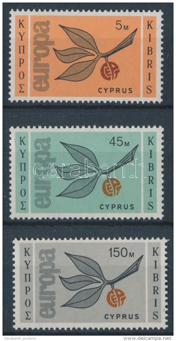 ** 1965 Europa CEPT Sor Mi 258-260 - Other & Unclassified