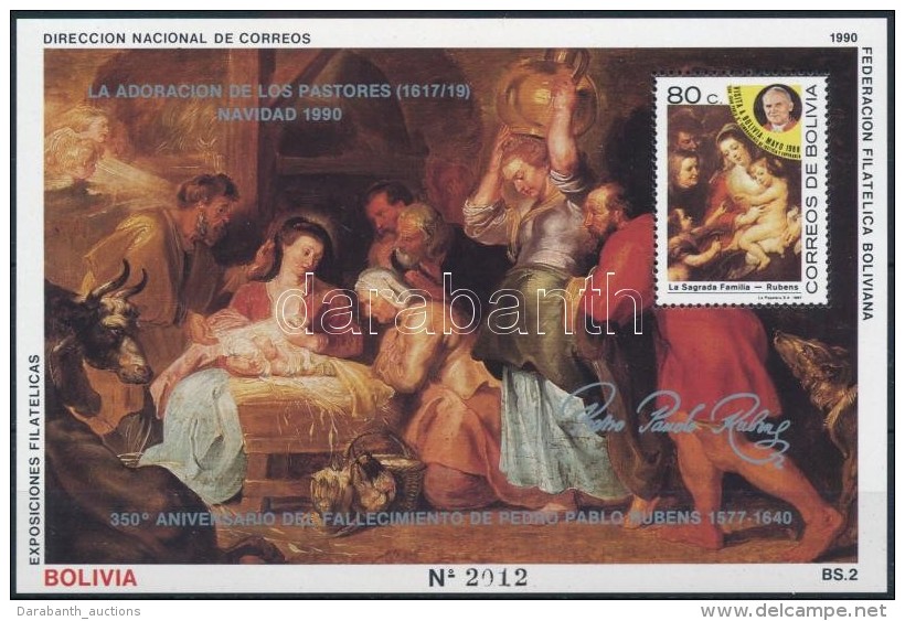 ** 1990 Rubens Festm&eacute;ny Blokk Mi 187 - Other & Unclassified