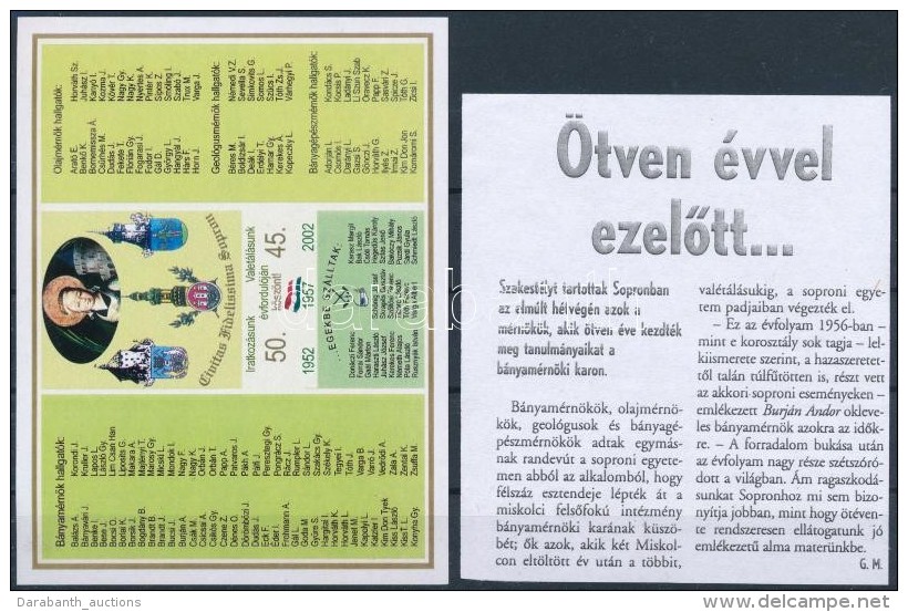 2002 B&aacute;nyam&eacute;rn&ouml;k Tal&aacute;lkoz&oacute; - Sopron - Sonstige & Ohne Zuordnung