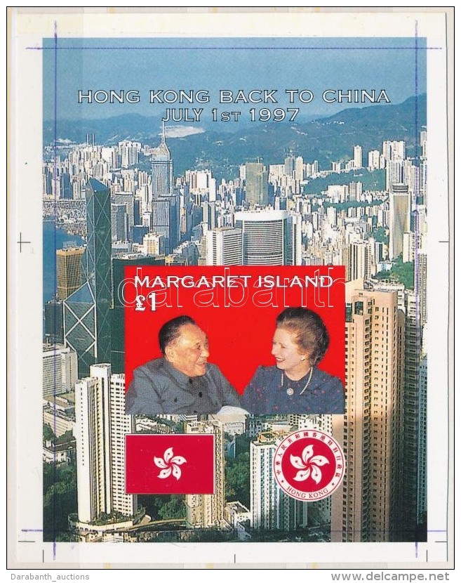 ** 1997  Honkong Visszat&eacute;r&eacute;se K&iacute;n&aacute;hoz Pr&oacute;banyomata(Az Eredetin&eacute;l A... - Andere & Zonder Classificatie