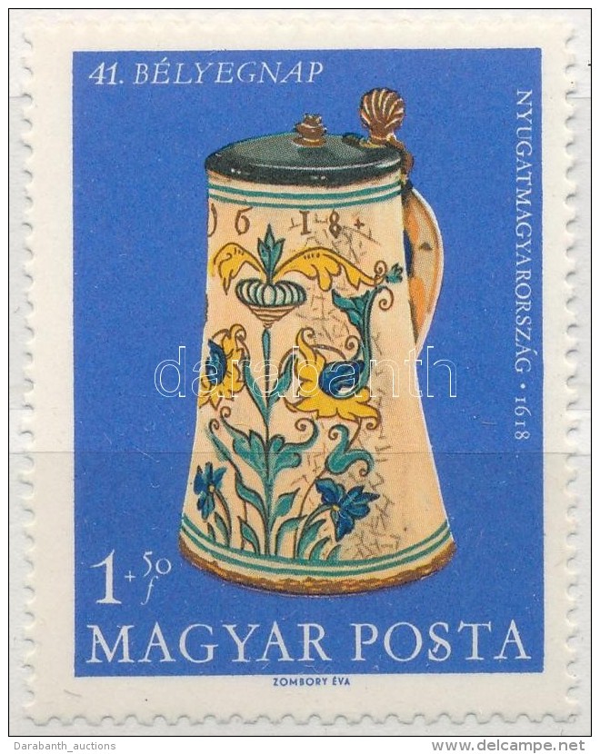 ** 1968 B&eacute;lyegnap 1Ft+(50f) T&eacute;vnyomat (vonal Az ,,S' BetÅ±ben) - Autres & Non Classés