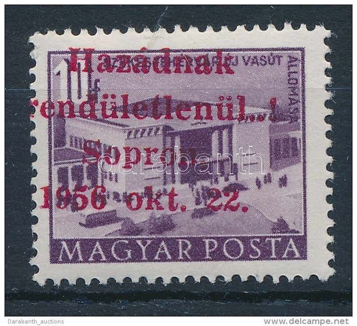 ** Soproni Kiad&aacute;s 1956 &Eacute;p&uuml;letek 10f (15.000) Garancia N&eacute;lk&uuml;l / No Guarantee - Autres & Non Classés