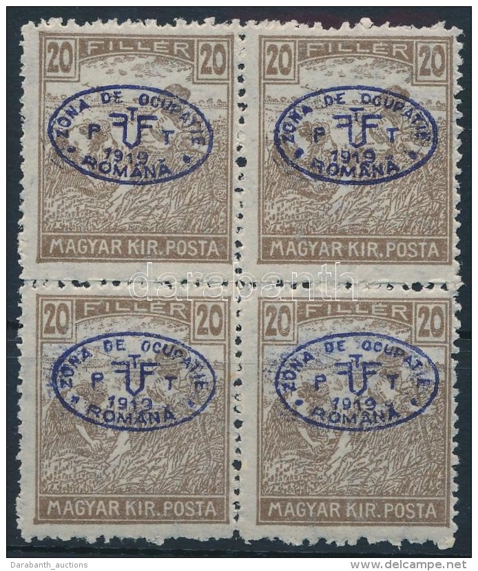 ** Debrecen I. 1919 Arat&oacute; 20f N&eacute;gyest&ouml;mb Garancia N&eacute;lk&uuml;l (**180.000) - Other & Unclassified