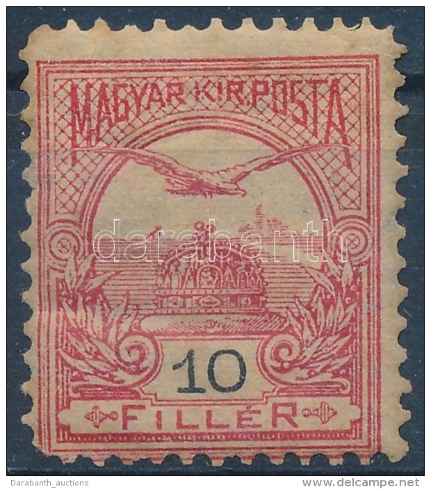 * 1900 Turul 10f Csillag V&iacute;zjellel (r&ouml;vid Sarokfogak) - Other & Unclassified