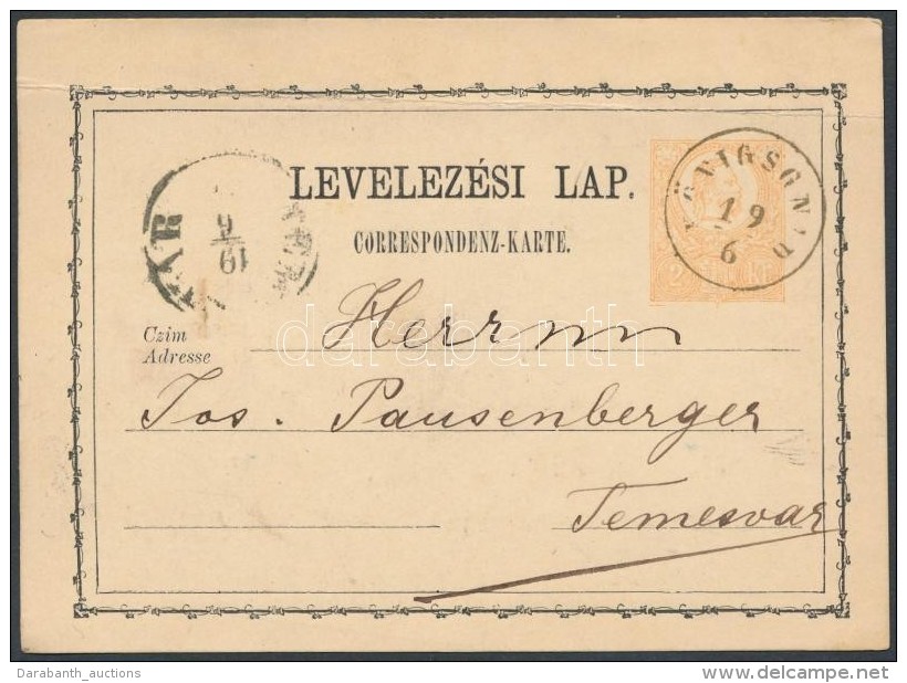 1871 D&iacute;jjegyes LevezÅ‘lap 'K&Ouml;NIGSGNAD' - Other & Unclassified