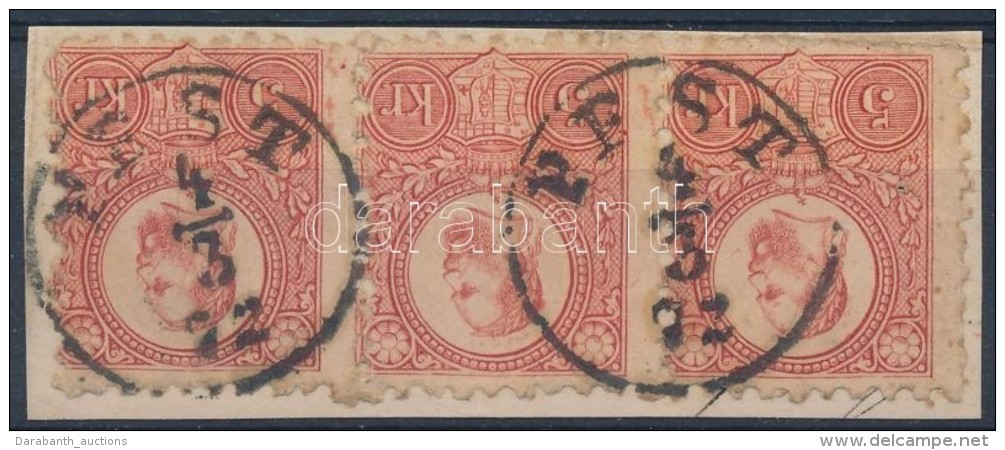 1871 R&eacute;znyomat 5kr H&aacute;rmascs&iacute;k ,,PEST' - Autres & Non Classés