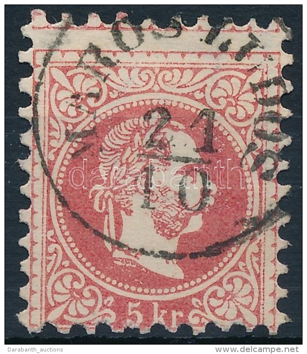 O 1867 5kr V&iacute;zjeles B&eacute;lyeg ,,MAROS LUDOS' - Andere & Zonder Classificatie