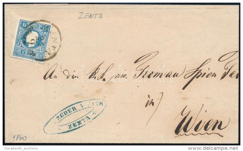 1860 15kr II Lev&eacute;len 'ZENTA' - Wien - Autres & Non Classés