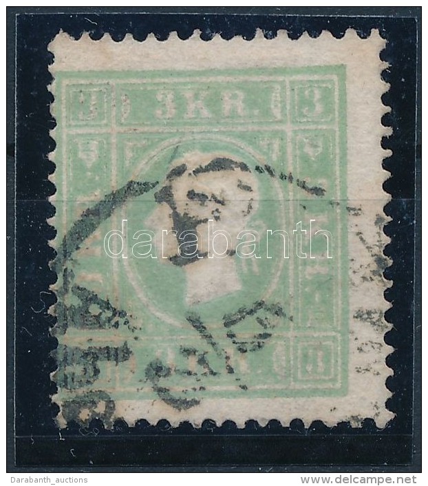 O 1858 3kr Z&ouml;ld - Other & Unclassified