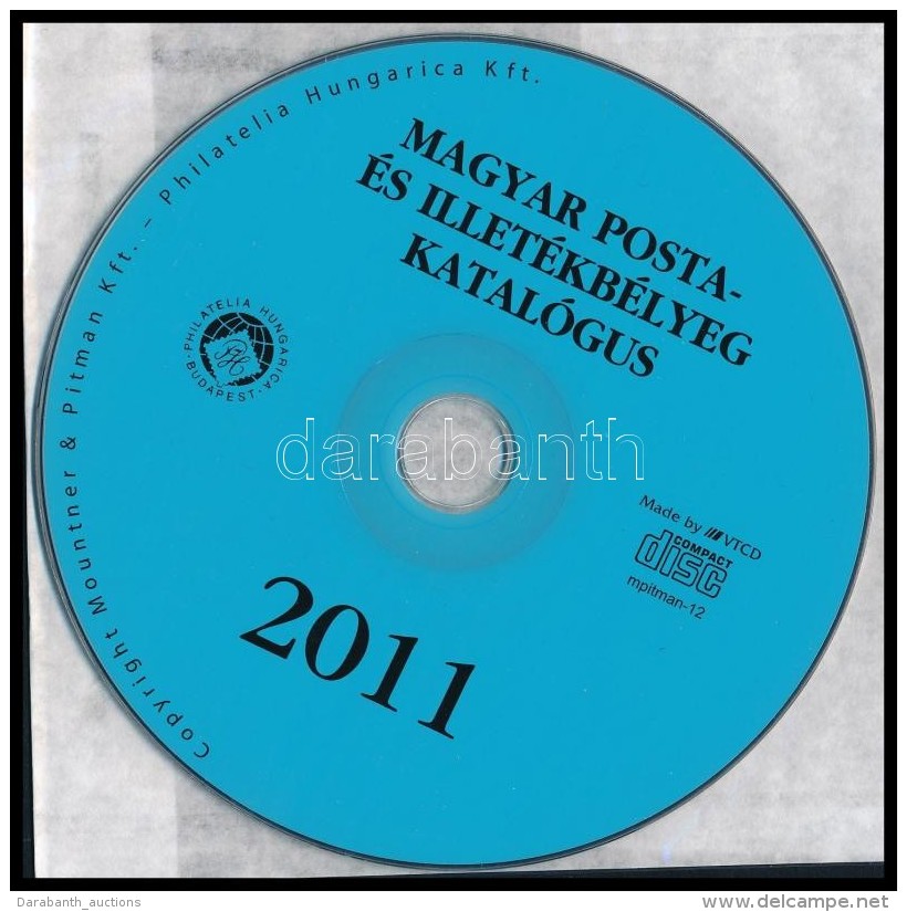 Magyar Posta- &eacute;s Illet&eacute;kb&eacute;lyeg Katal&oacute;gus 2011 CD-rom - Autres & Non Classés