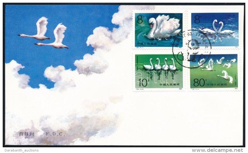 1983 Hatty&uacute;k FDC Sor Mi 1906-1909 - Other & Unclassified