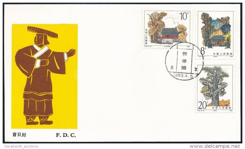 1983 Cs&aacute;sz&aacute;ri S&iacute;rok FDC Mi 1867-1869 - Other & Unclassified