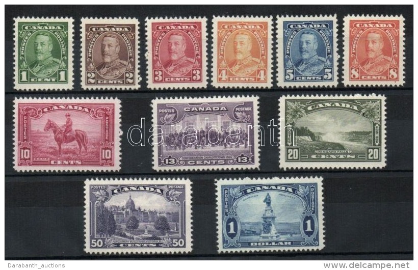 * 1935 Forgalmi Sor / Definitive Set Mi 184-194 - Andere & Zonder Classificatie