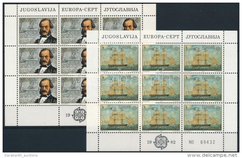 ** 1982 Europa CEPT: T&ouml;rt&eacute;nelmi Esem&eacute;nyek Kis&iacute;v Sor Mi 1919-1920 - Autres & Non Classés