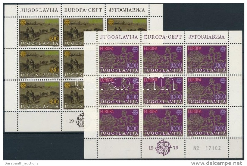 ** 1979 Europa CEPT Kis&iacute;v Sor Mi 1787-1788 - Other & Unclassified