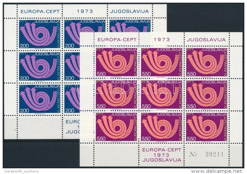 ** 1973 Europa CEPT Kis&iacute;v Sor Mi 1507-1508 - Other & Unclassified