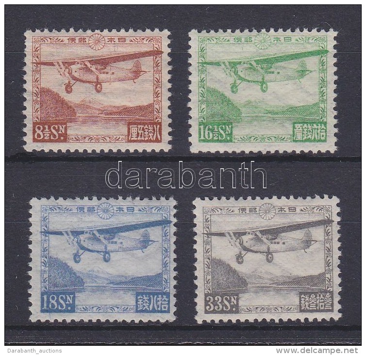 ** 1929 Rep&uuml;lÅ‘ / Airmail Mi 195-198 - Other & Unclassified