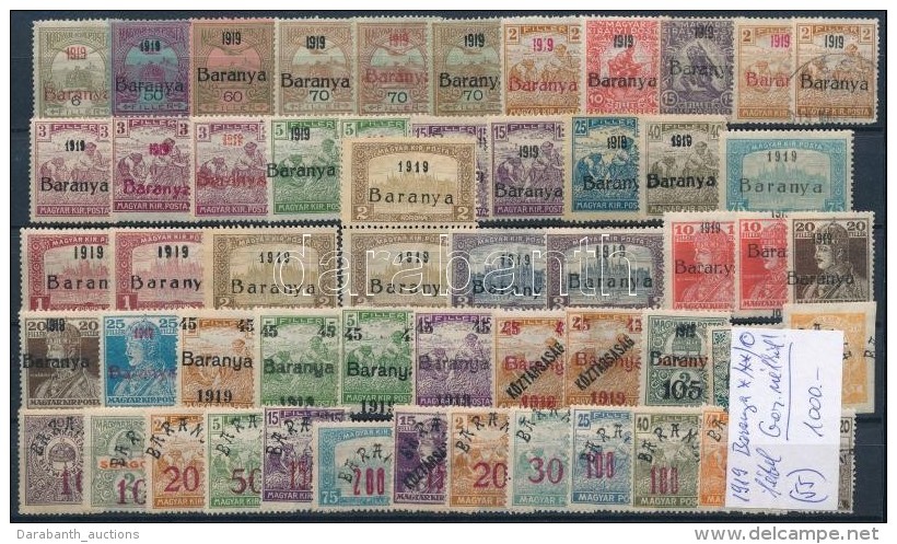 ** * O Baranya 1919 55 Db Garancia N&eacute;lk&uuml;l - Andere & Zonder Classificatie