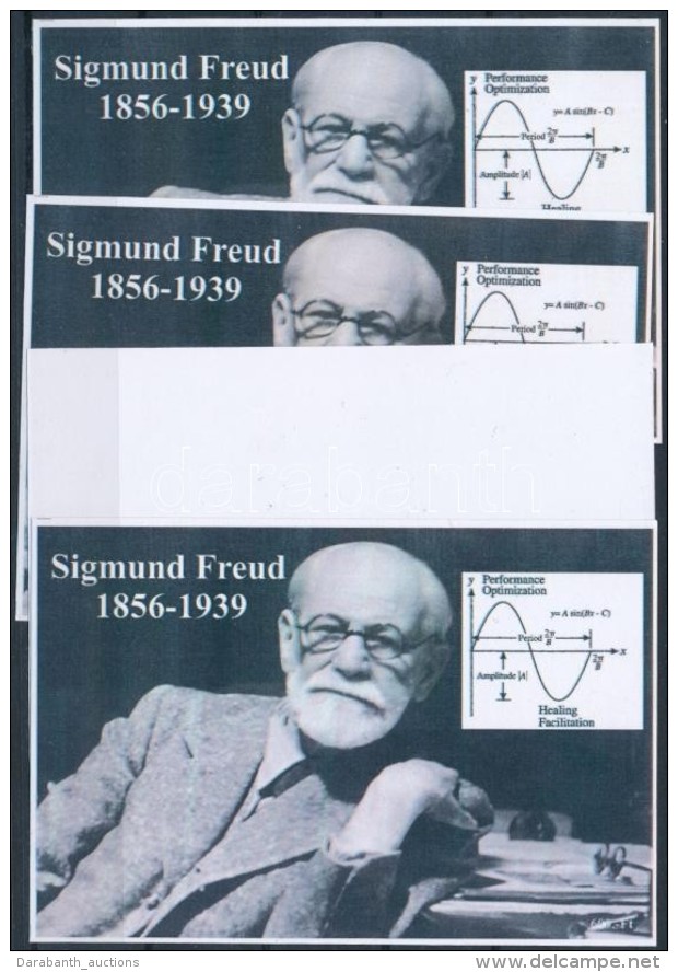 ** 2012/16 Sigmund Freud 4 Db-os Eml&eacute;k&iacute;v Garnit&uacute;ra (28.000) - Autres & Non Classés