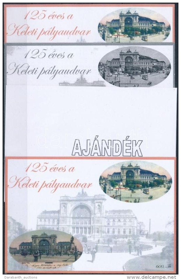 ** 2009/59 Keleti P&aacute;lyaudvar 4 Db-os Eml&eacute;k&iacute;v Garnit&uacute;ra (28.000) - Andere & Zonder Classificatie