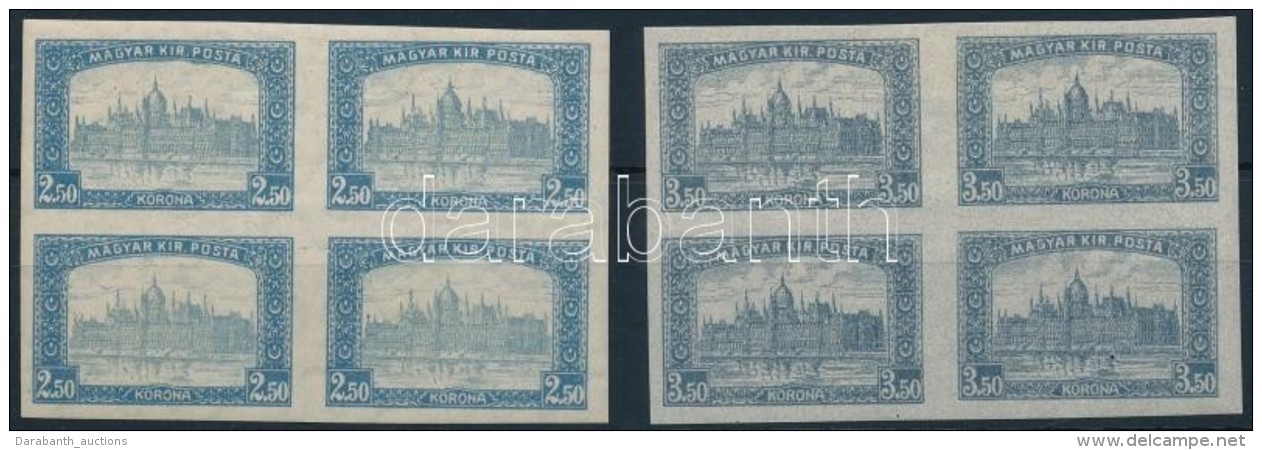 ** * 1921 Parlament 2,5K, 3,5K V&aacute;gott N&eacute;gyest&ouml;mb&ouml;k - Autres & Non Classés