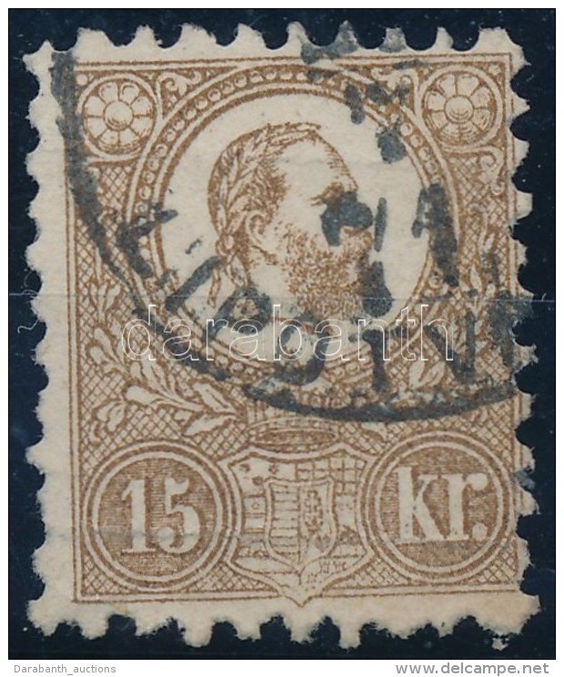 O 1871 KÅ‘nyomat 15kr (25.000) Signed: Matl - Altri & Non Classificati