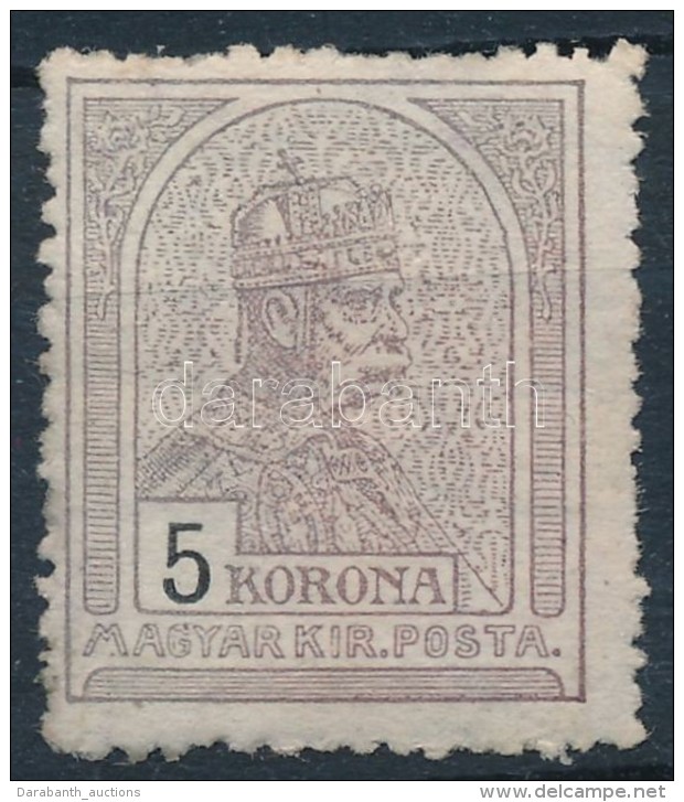 * 1909 Turul 5K (27.000) - Other & Unclassified