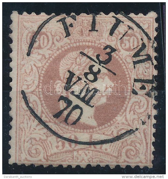 O 1867 50kr 'FIUME' (150.000) - Sonstige & Ohne Zuordnung