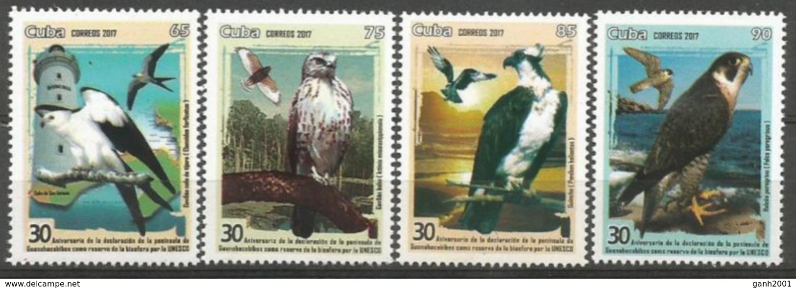 Cuba 2017 / Birds MNH Vögel Aves Oiseaux / Cu3500  C1-11 - Otros & Sin Clasificación