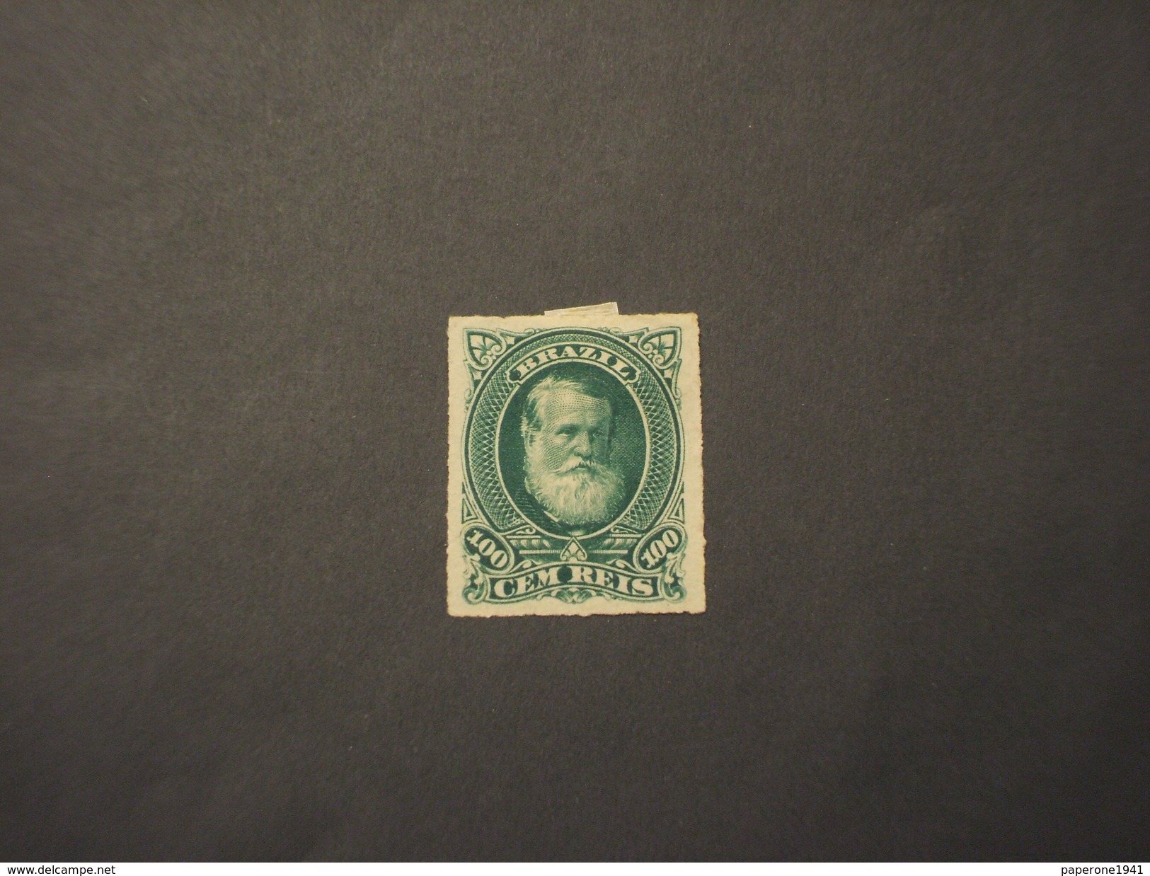 BRASILE- 1878/9 PEDRO  100 R. - NUOVO S.G. - Unused Stamps