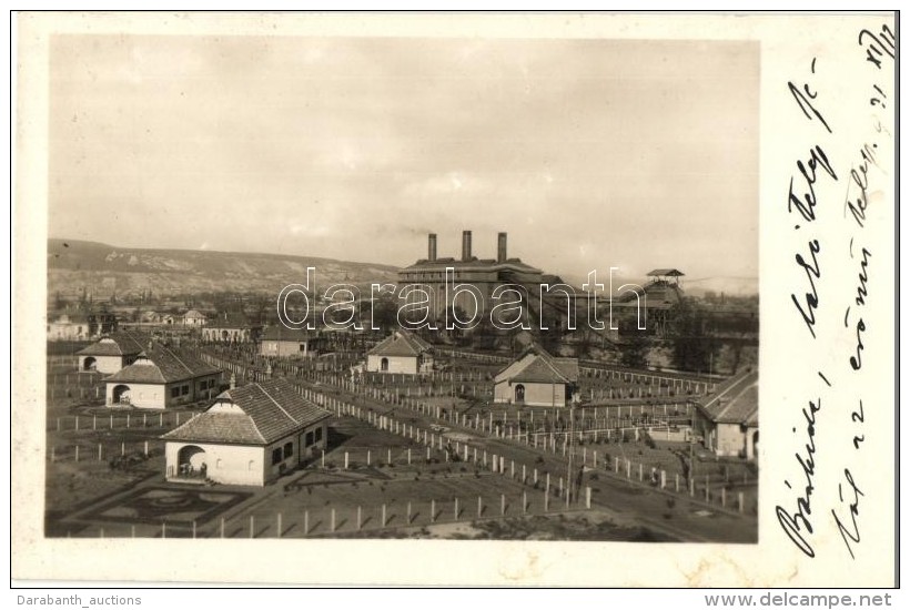 * T1/T2 1921 B&aacute;nhida, ErÅ‘mÅ±telep A Lak&oacute;telep FelÅ‘l, Photo - Unclassified